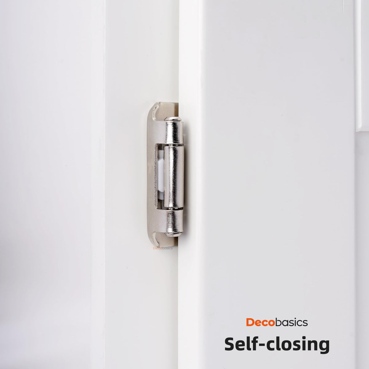 1/2-Inch Overlay Cabinet Hinges with Semi-Wrap Design