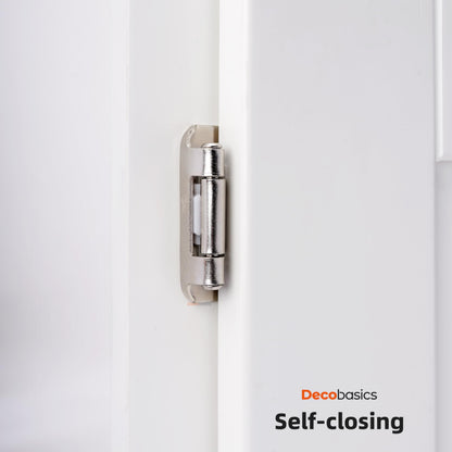 1/2-Inch Overlay Cabinet Hinges with Semi-Wrap Design