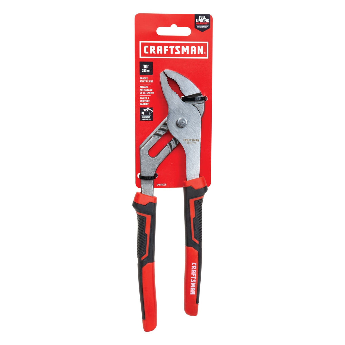 2-Piece Groove Joint Pliers Set with Adjustable Grip