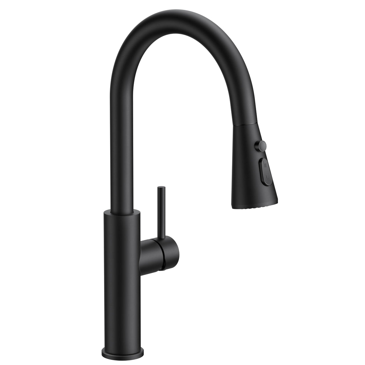 Stainless Steel Kitchen Faucet with Pull-Down Sprayer