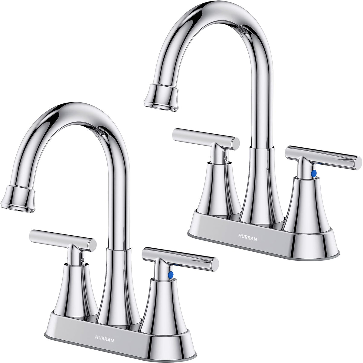 4-Inch Centerset Bathroom Faucet with Dual Handles