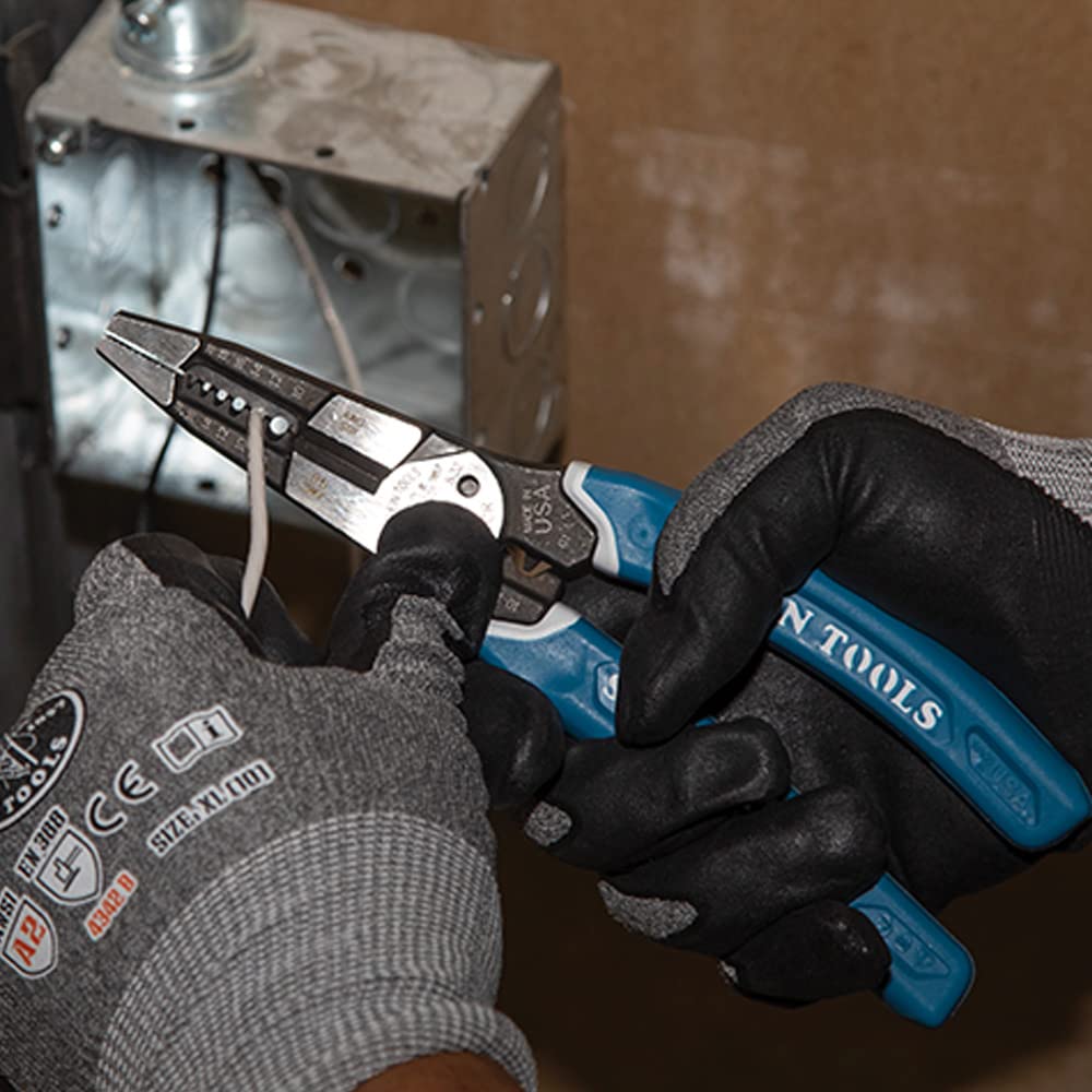 6-Piece Pliers Set for Cutting, Crimping and Wiring