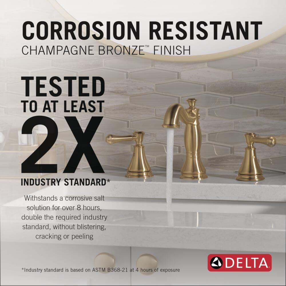 Widespread Bathroom Faucet with Quick-Connect Install