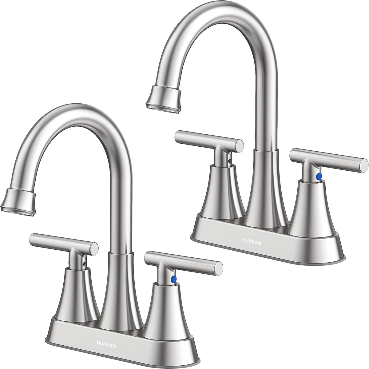4-Inch Centerset Bathroom Faucet with Dual Handles