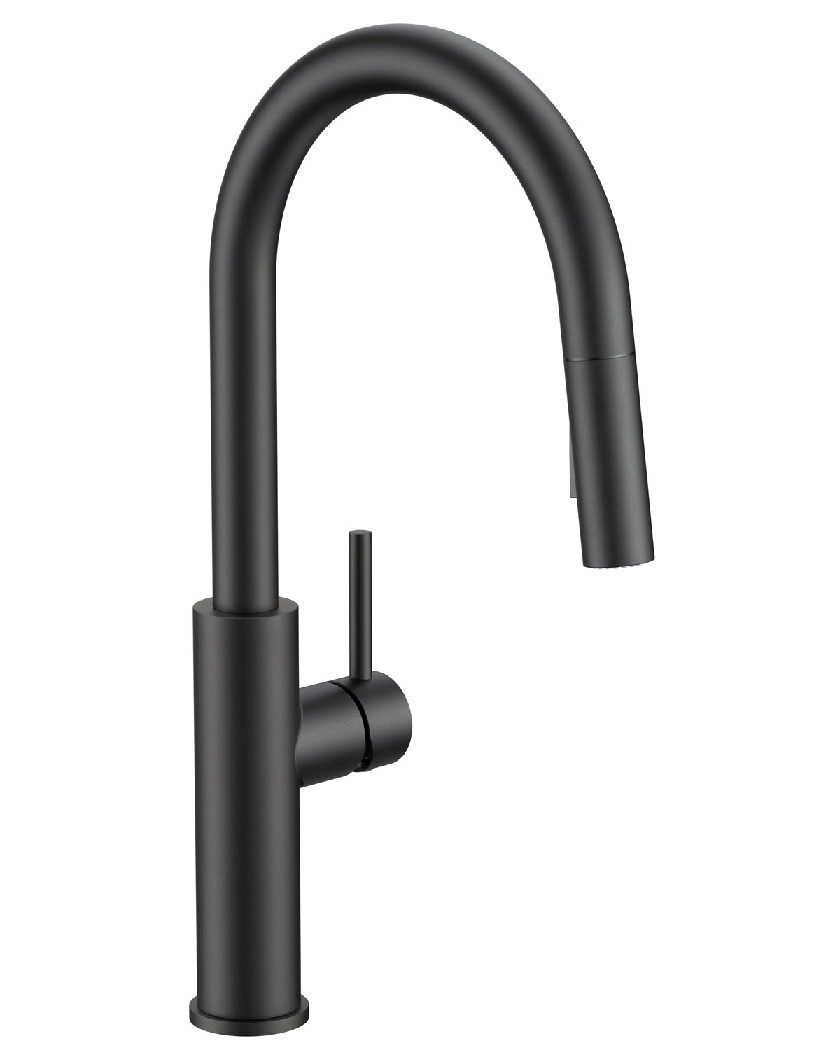 High-Arc Kitchen Faucet with Pull-Down Sprayer