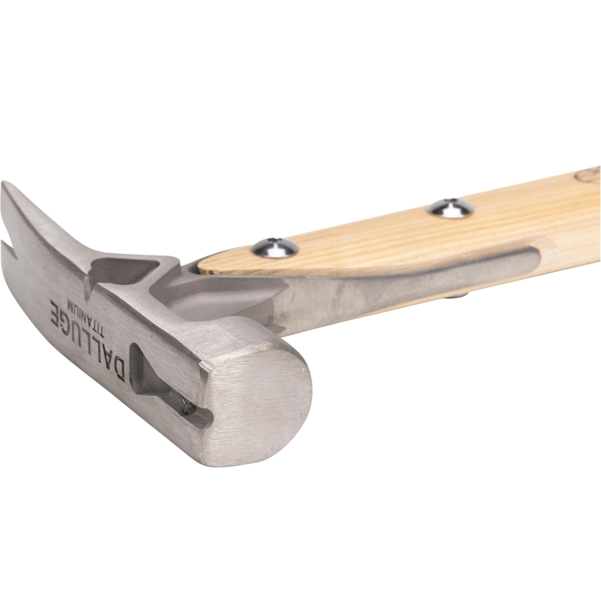 VAUGHAN DALLUGE 16oz Titanium Hammer, Magnetic Nail Holder, Milled Face, 4629-BASE