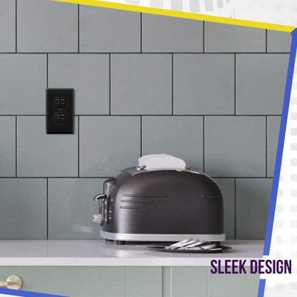 Duplex Receptacle Outlet with Tamper Resistant Design