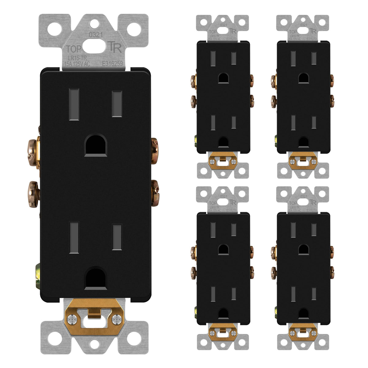Electrical Receptacle – 15A & 20A Wall Outlet