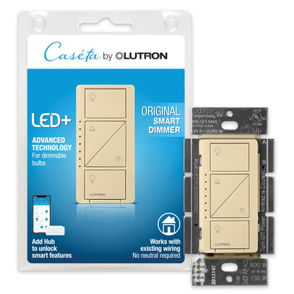 Lutron Diva Smart Dimmer Switch for Caseta Smart Lighting