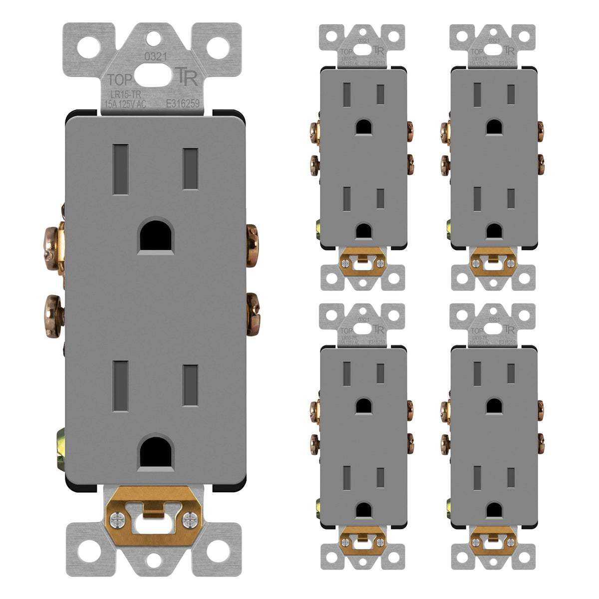 Electrical Receptacle – 15A & 20A Wall Outlet