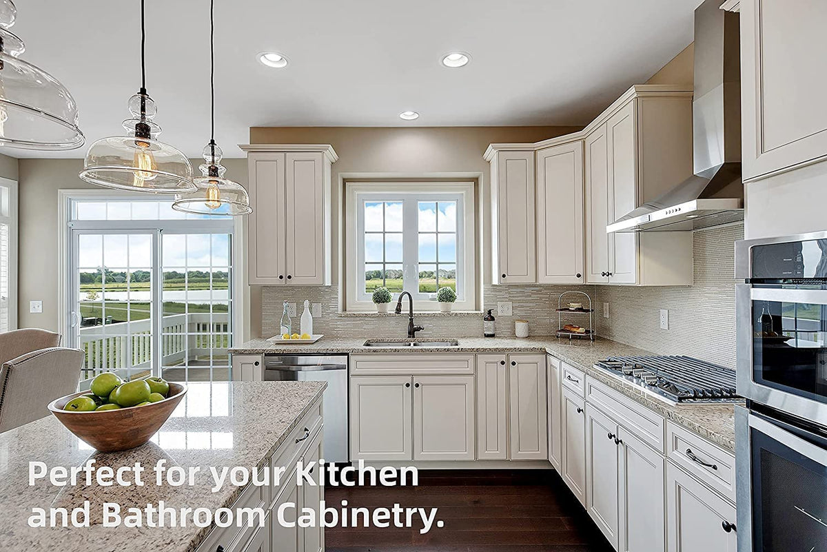 Soft-Close Cabinet Hinges with 3-Way Adjustment