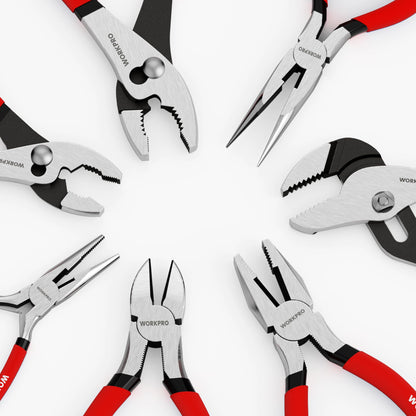 7-Piece Pliers Set with Multi-Purpose Hand Tools