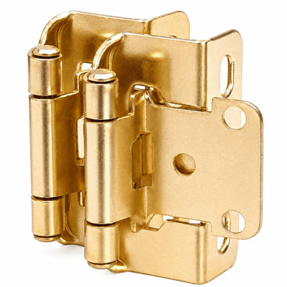 1/2-Inch Overlay Cabinet Hinges with Semi-Wrap Design