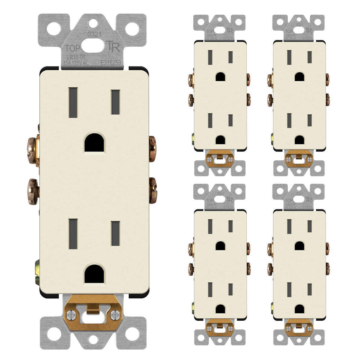 Electrical Receptacle – 15A & 20A Wall Outlet
