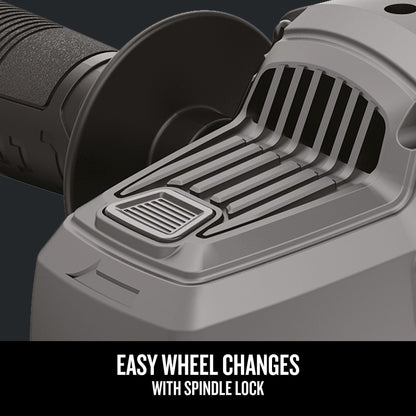 4.5-Inch Angle Grinder with 6-Amp Corded Motor