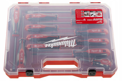 12-Piece Tri-Lobe Screwdriver Set with Comfort Grip