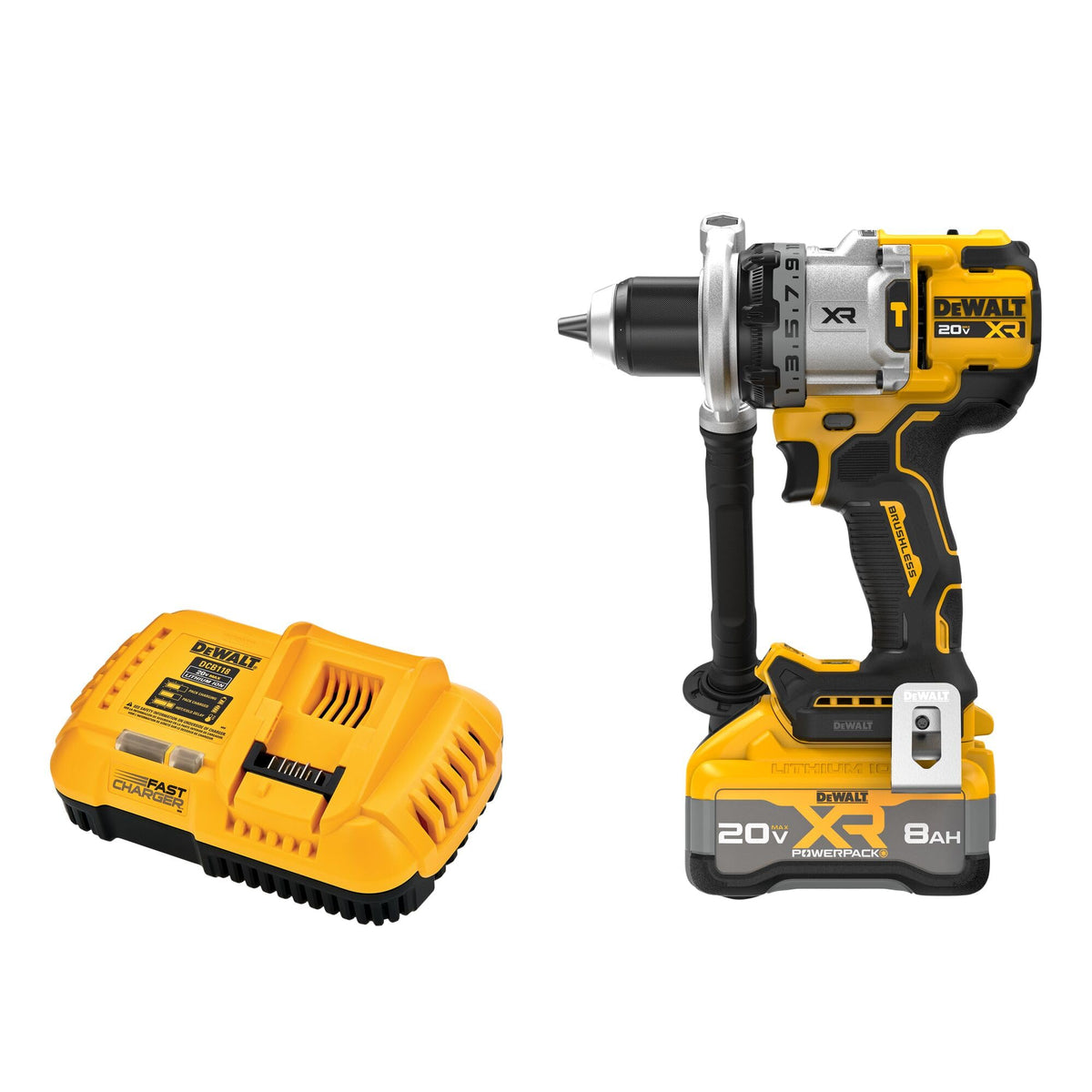 Cordless Drill Driver Kit with 5.0Ah Battery