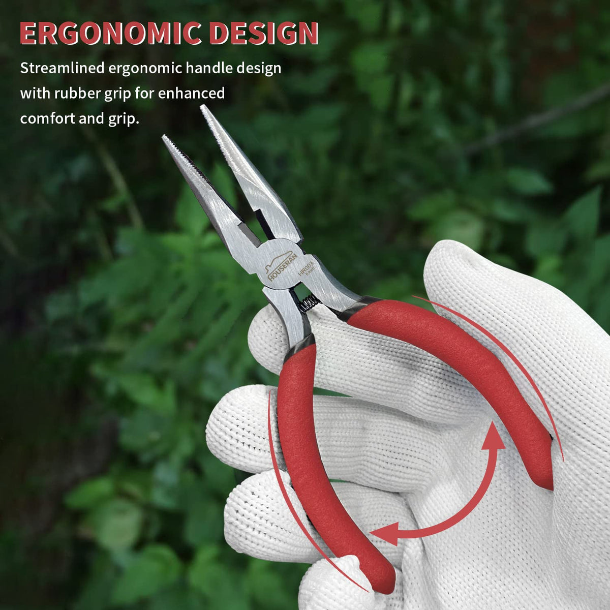 5-Inch Needle Nose Pliers Set for Precision Work
