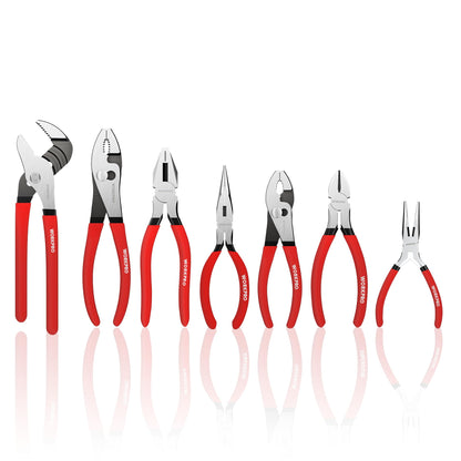 7-Piece Pliers Set with Multi-Purpose Hand Tools