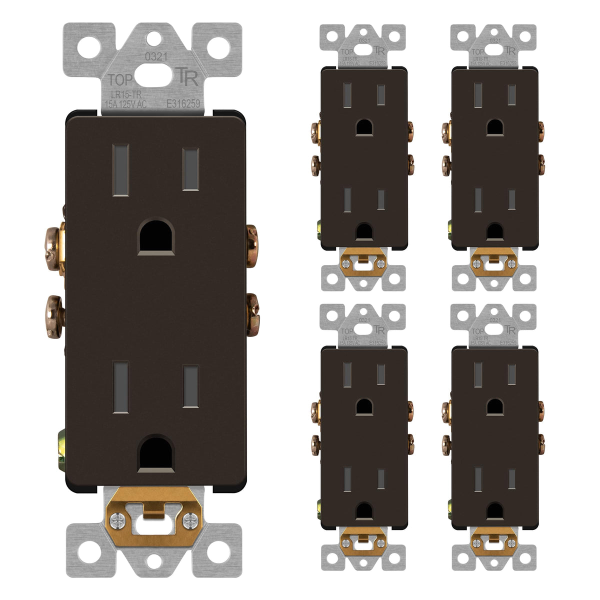 Electrical Receptacle – 15A & 20A Wall Outlet