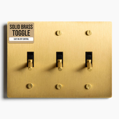 Toggle Dimmer Switch – Metal Wall Plate Collection