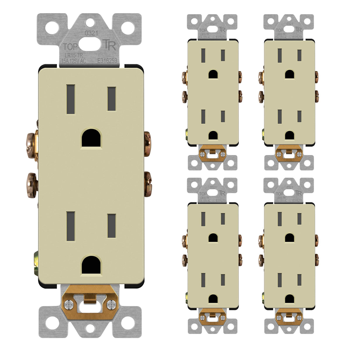 Electrical Receptacle – 15A & 20A Wall Outlet