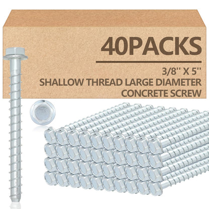 Galvanized Concrete Anchor and Screw Kit