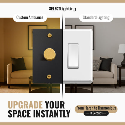 Toggle Dimmer Switch – Metal Wall Plate Collection
