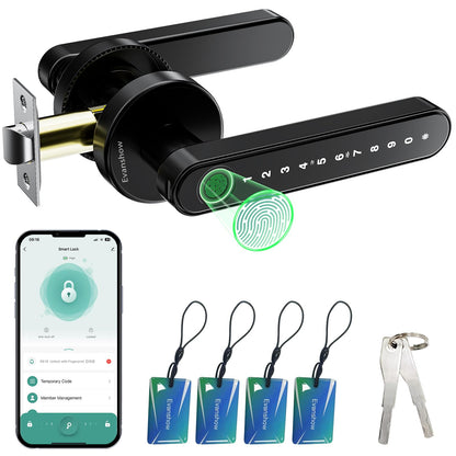 Fingerprint Door Lock with Keypad Keyless Entry