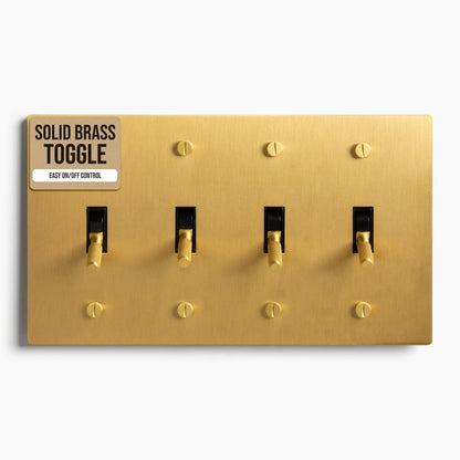 Toggle Dimmer Switch – Metal Wall Plate Collection