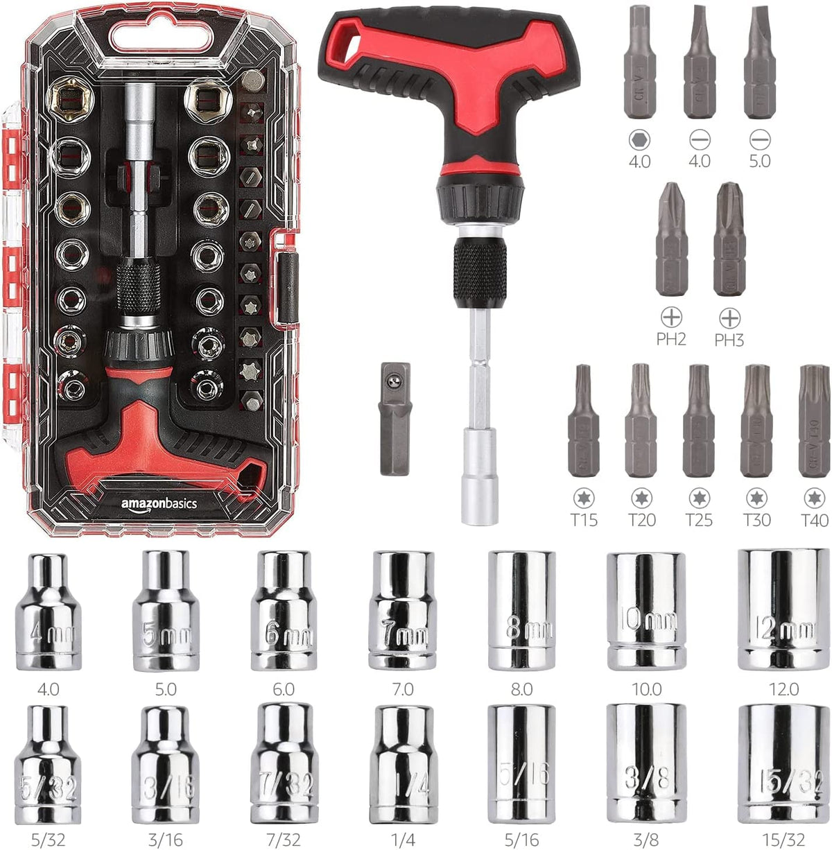 Magnetic Ratchet Screwdriver Set for Everyday Repair