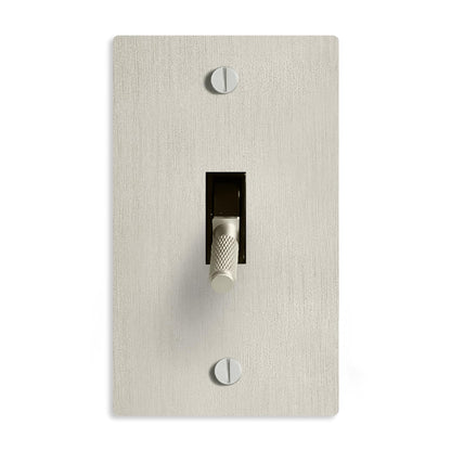 Toggle Dimmer Switch – Metal Wall Plate Collection