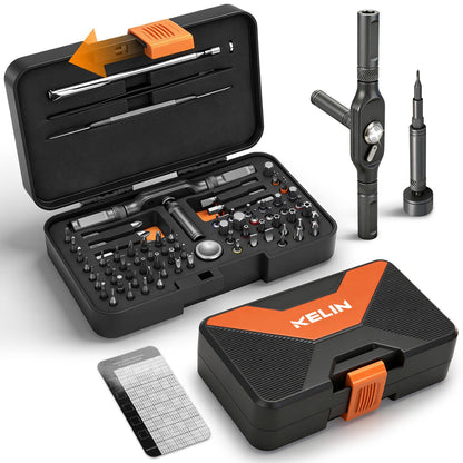 43-in-1 Ratchet Screwdriver Set with Magnetic Bits