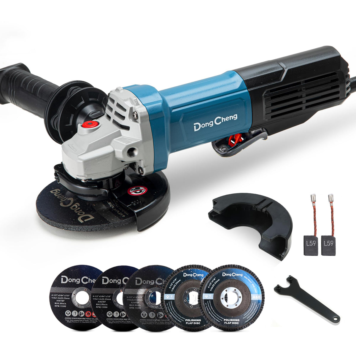 4.5-Inch Angle Grinder with 1100W Power Motor