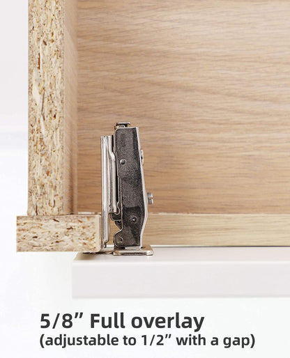 Soft-Close Cabinet Hinges with 3-Way Adjustment