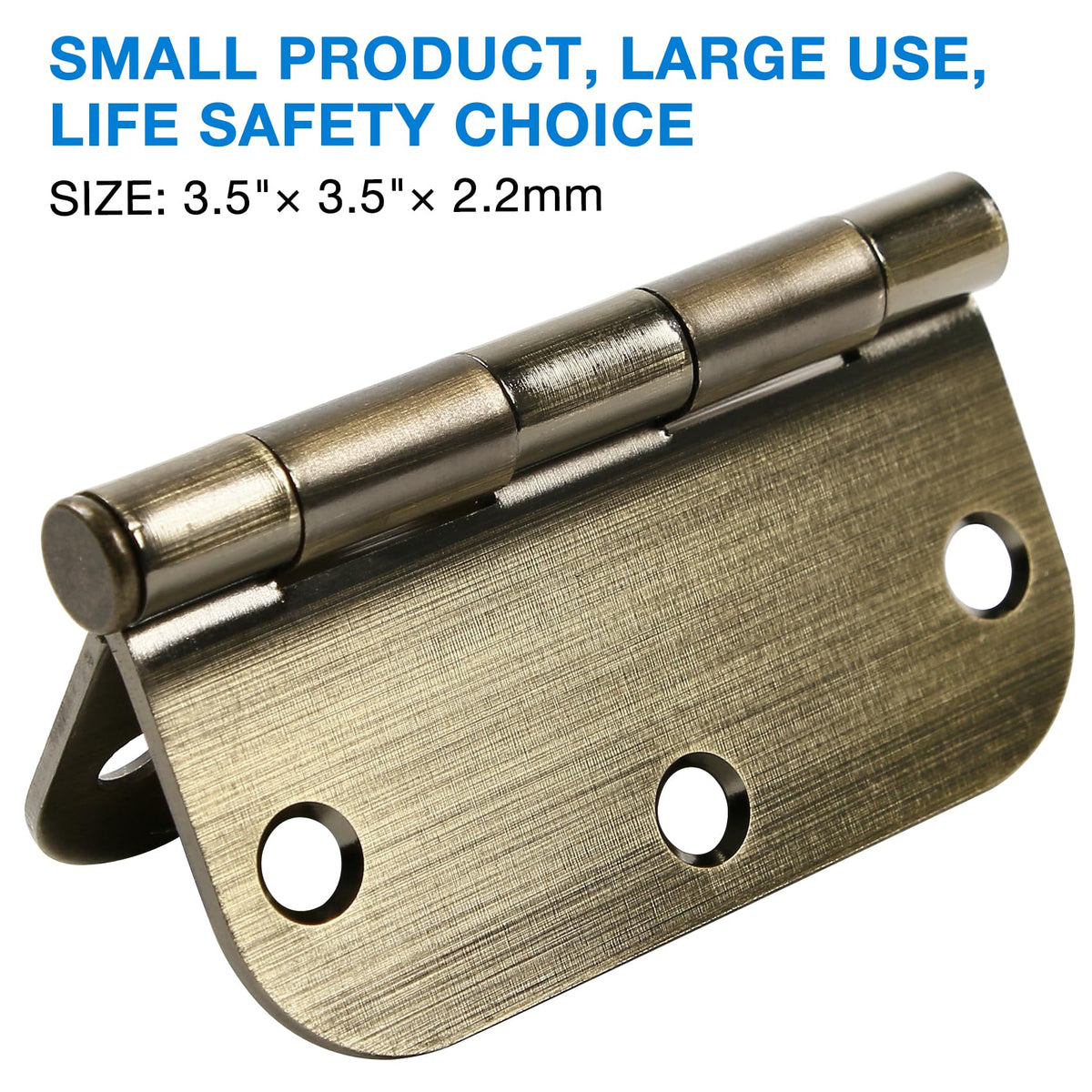 3.5-Inch Ball Bearing Door Hinges with Quiet Motion