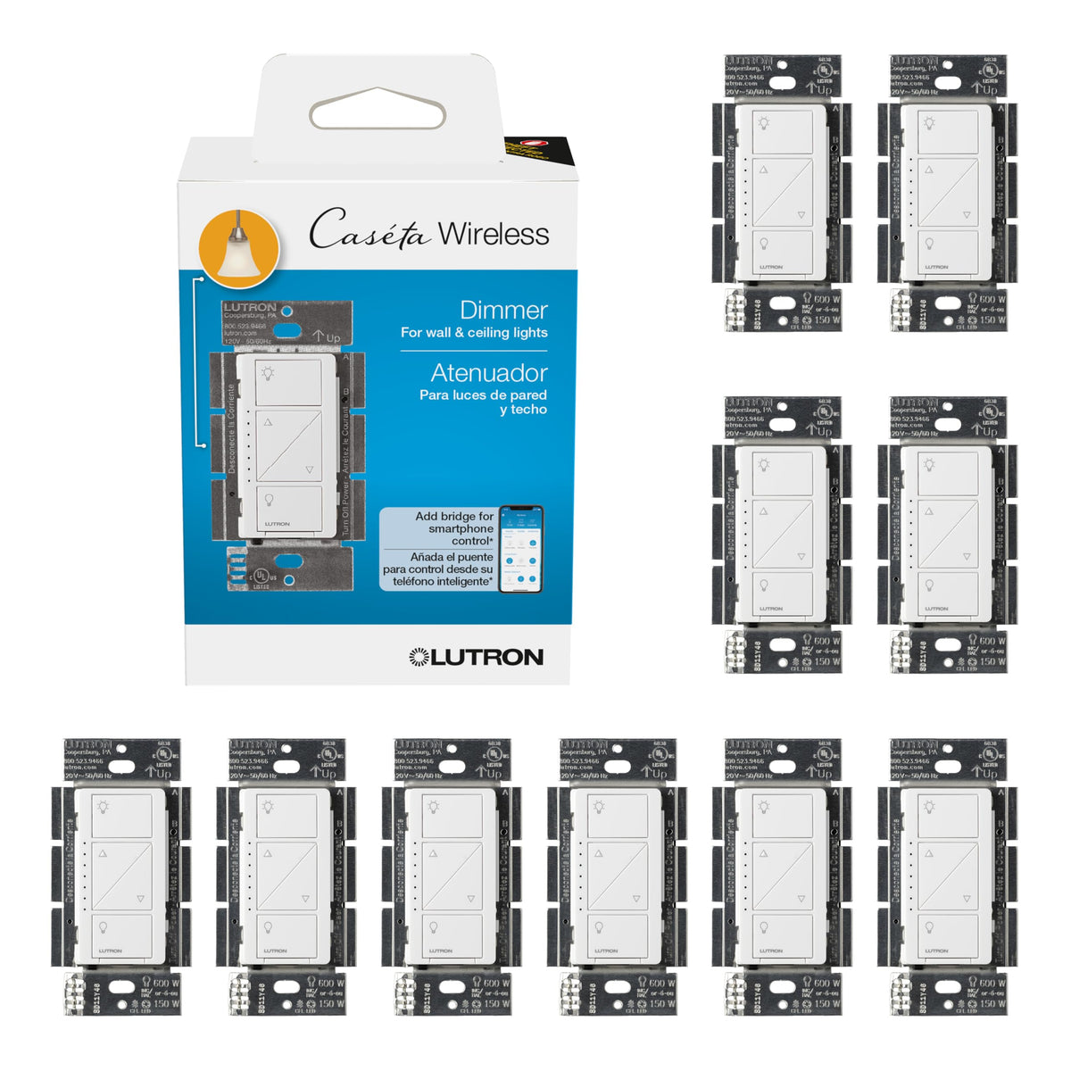 Lutron Diva Smart Dimmer Switch for Caseta Smart Lighting