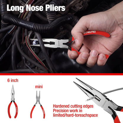7-Piece Pliers Set with Multi-Purpose Hand Tools