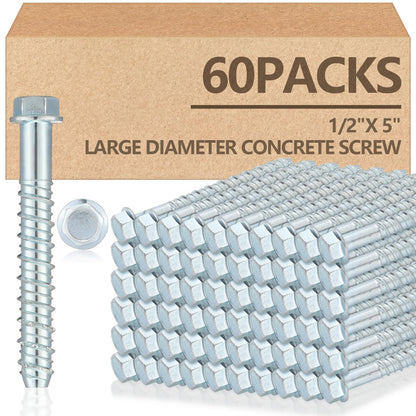 Galvanized Concrete Anchor and Screw Kit