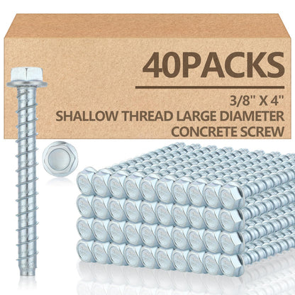 Galvanized Concrete Anchor and Screw Kit