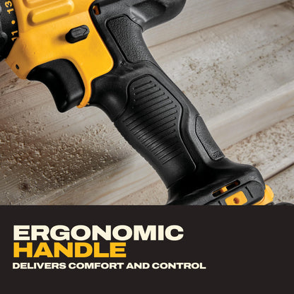 20V Cordless Drill Driver Kit with Compact Design