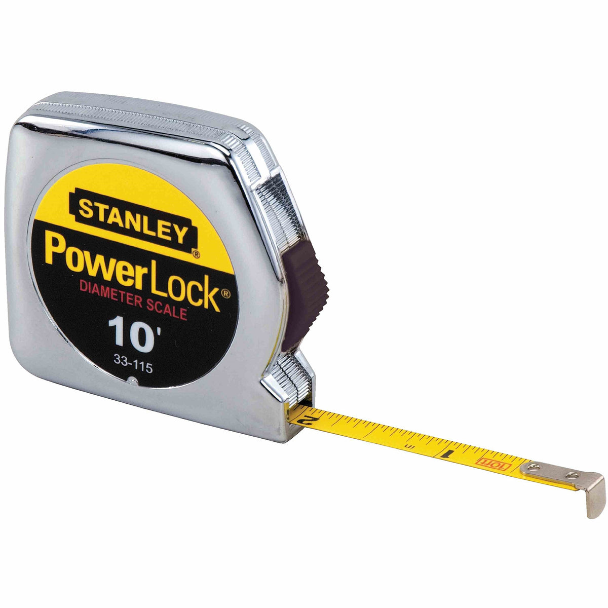10-Foot Pocket Tape Measure with Diameter Scale