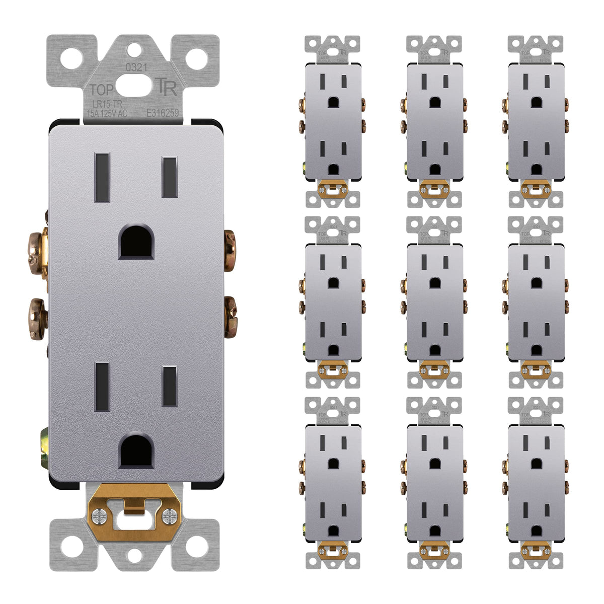 Electrical Receptacle – 15A & 20A Wall Outlet