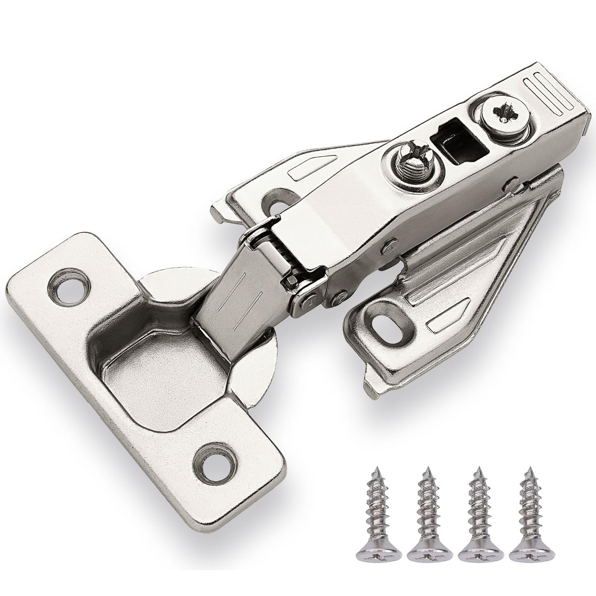 Soft-Close Cabinet Hinges with 3-Way Adjustment