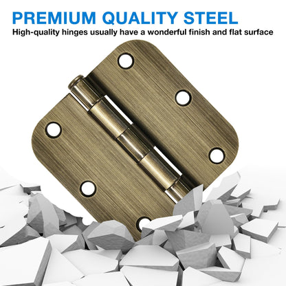 3.5-Inch Ball Bearing Door Hinges with Quiet Motion