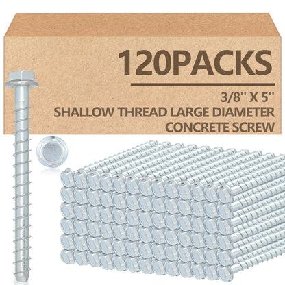 Galvanized Concrete Anchor and Screw Kit