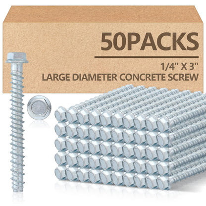 Galvanized Concrete Anchor and Screw Kit