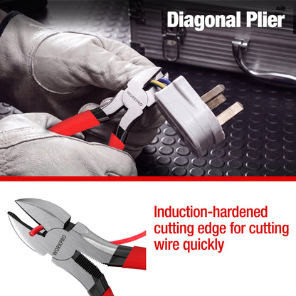 7-Piece Pliers Set with Multi-Purpose Hand Tools