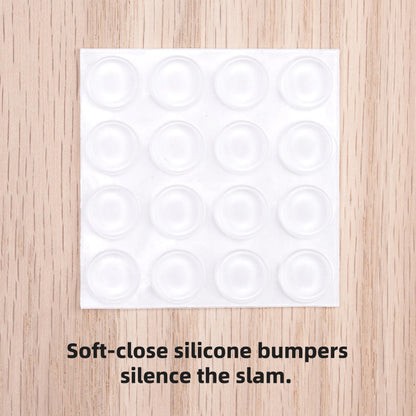 1/2-Inch Overlay Cabinet Hinges with Semi-Wrap Design
