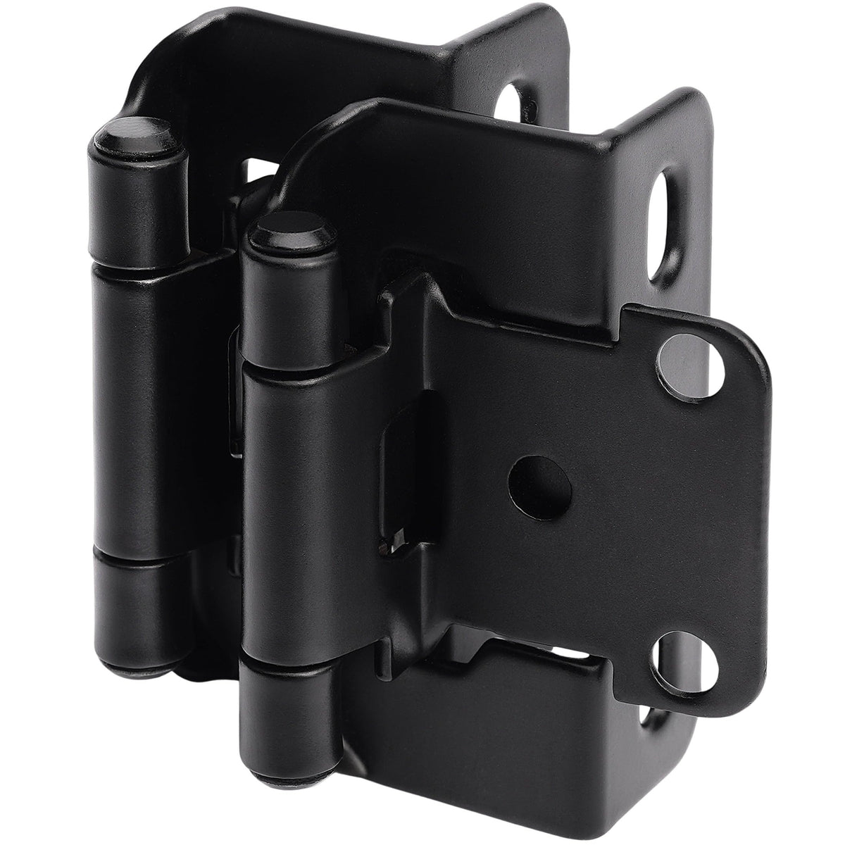 1/2-Inch Overlay Cabinet Hinges with Semi-Wrap Design